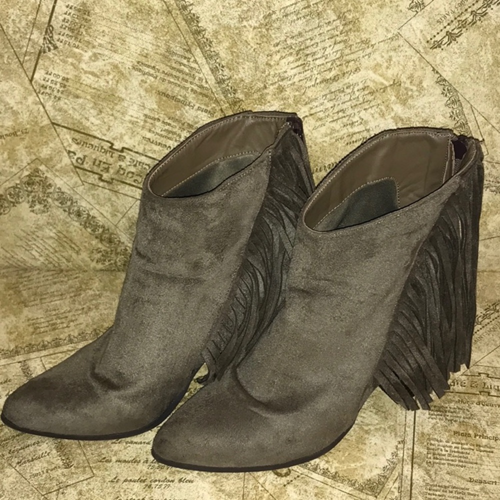Olive green boots